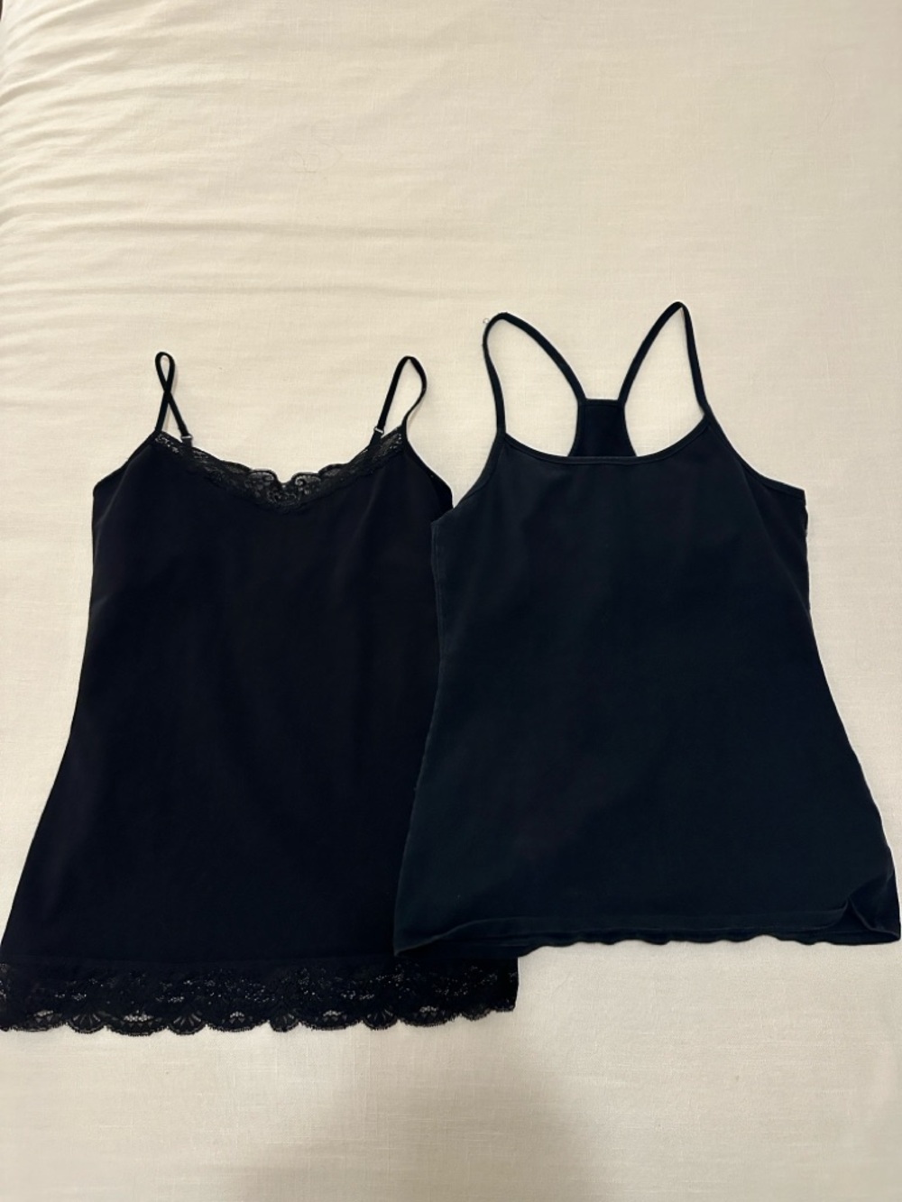 Black Express Cami Tank Tops - Set of 2